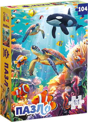 Пазл Puzzle Time Морские глубины / 10882733 -