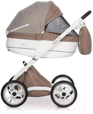Детская универсальная коляска Riko Nestro 2 в 1 (06/mocca)