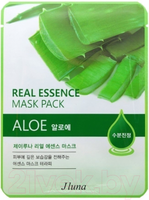 

Маска для лица тканевая Juno, JLuna Real Essence Mask Pack Green Tea