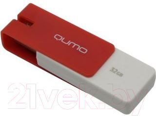 Usb flash накопитель Qumo Click 32GB (Crimson)