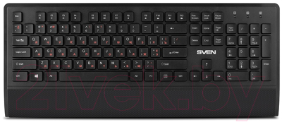 Клавиатура+мышь Sven KB-C3800W (черный, с ковриком)