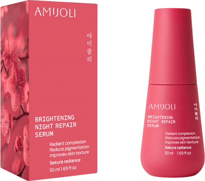 Сыворотка для лица Amijoli Brightening Night Repair Serum Sakura Radiance (50мл) -