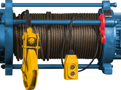 

Лебедка электрическая, KCD-1500 / GKCD 1500-100-380