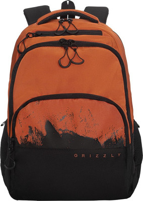 Школьный рюкзак Grizzly RU-630-2 (черный/коричневый) - 