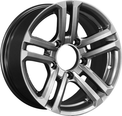 

Литой диск, Палладика 16x7" 5x139.7мм DIA 98мм ET 5мм Дарк платинум