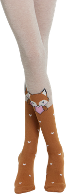 Колготки детские Mark Formelle 700K-2949 (р.128-134, бежевый меланж) - 