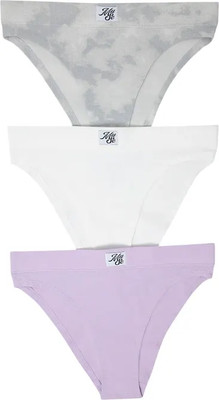 Комплект женских трусов Mark Formelle 412542-3 (р.110, белый-1/декор) - 