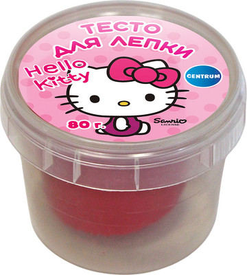 Набор для лепки Centrum Тесто. Hello Kitty / 77915 (красный) -
