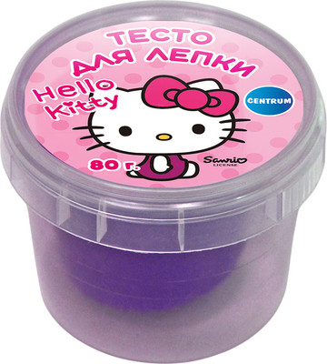 Набор для лепки Centrum Тесто. Hello Kitty / 77948 (фиолетовый) -