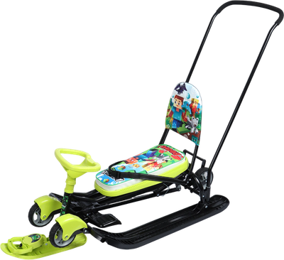 Снегокат детский Snow Cat Пиксели / 10070921 - 