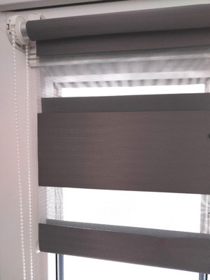 

Рулонная штора, День-Ночь Берген 7526-08 44x160