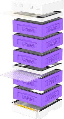 Улей Lyson Дадан На 12 Рамок / K129PUW (фиолетовый/неокрашенный) -