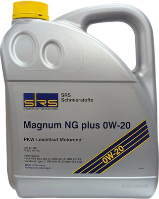 Моторное масло SRS Magnum NG Plus 0W20 (4л) -