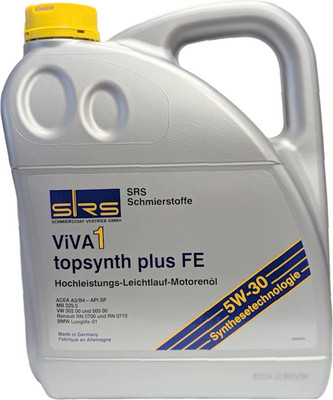 Моторное масло SRS Viva 1 Topsynth Plus FE 5W30 (4л) -