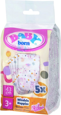 

Набор аксессуаров для куклы, Памперсы / 69131