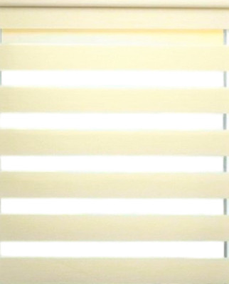 Рулонная штора Jalux День-Ночь Софт s 3 44x160 (кремовый) -