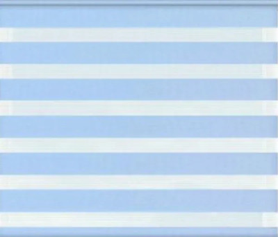 Рулонная штора Jalux День-Ночь Софт bh 4 48x160 (голубой) -