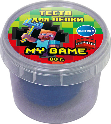Набор для лепки Centrum Тесто. My Game / 77962 (синий) -