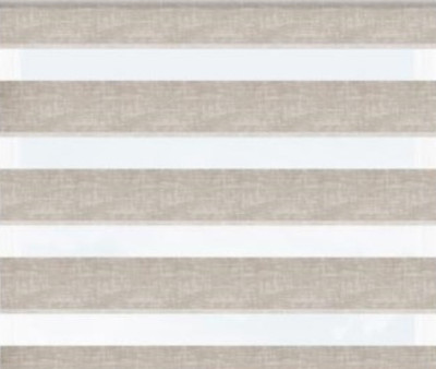 Рулонная штора Jalux День-Ночь Аура aura 51x160 (бежевая) -