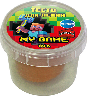 Набор для лепки Centrum Тесто. My Game / 77964 (оранжевый) -