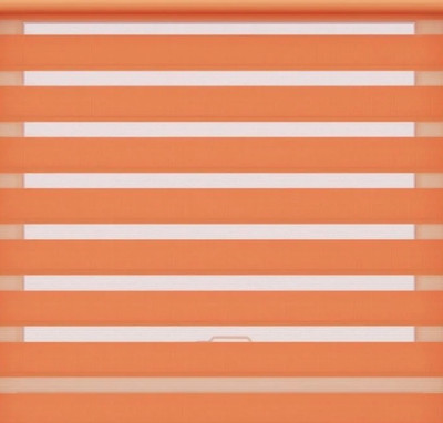 Рулонная штора Jalux День-Ночь Софт bh 1802 51x160 (морковный) -