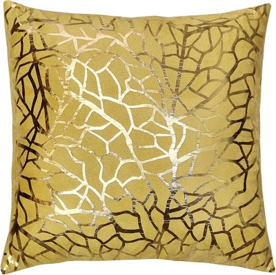 Подушка декоративная MATEX Luxury Фактура / 68-266 (горчичный/золотой) - 