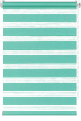 Рулонная штора Jalux День-Ночь Софт 1809 60x160 (бирюзовый) -