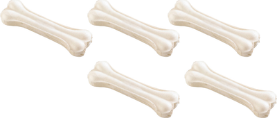Лакомство для собак For Dogs Кость жилованная с кальцием белая 5 / TUZ410 (5шт) - 