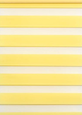 Рулонная штора Jalux День-Ночь Софт bh 1805 65x160 (лимонный) -