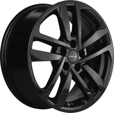 

Литой диск, KHW1612 Polo 16x6.5" 5x100мм DIA 57.1мм ET 39мм Black