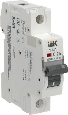 

Выключатель автоматический, Armat AR-M10N-MA-1-C025