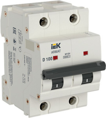 

Выключатель автоматический, Armat AR-M10H-2-D100