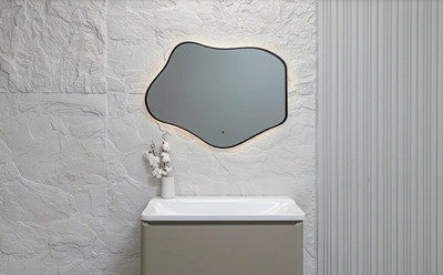 

Зеркало, Wendy Black-ТХ 80x100 / LED-00003127