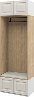 

Секция в прихожую, Брис NEM02HS-4D-800/450/2400 (21)