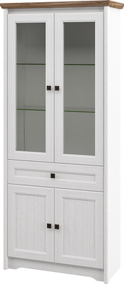 

Шкаф с витриной, Вилла NEM07HS-2D2V1S-900/380/2090 (04)