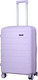 Чемодан на колесах EUROBAGS PP-N86 (M, лаванда) - 