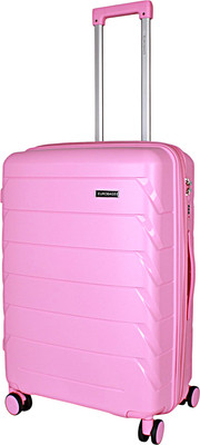 Чемодан на колесах EUROBAGS PP-N86 (L, розовый) - 