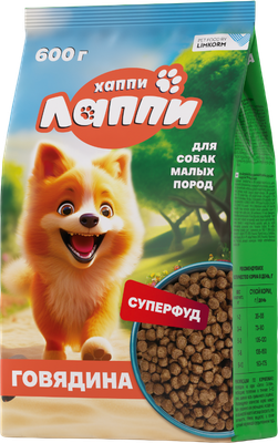 

Сухой корм для собак, Говядина