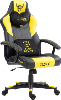 Кресло геймерское Floky Huginn (желтый) -