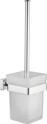 Ершик для унитаза Shevanik SG5600 (хром/стекло) - 
