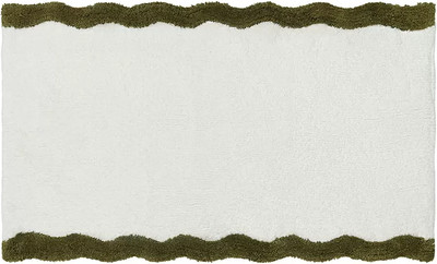 Коврик для ванной Tkano Trendy Ruffles / TK25-BM0006 (оливковый) - 