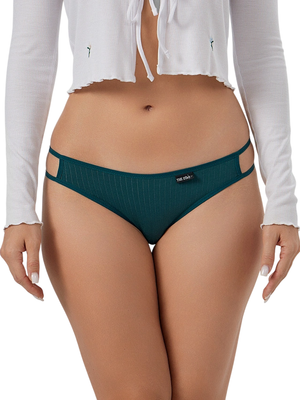 Трусы женские Mark Formelle 412614 (р.90, изумруд/декор) - 