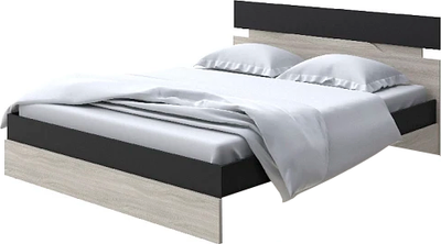 

Двуспальная кровать, Milton 180x190