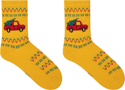 Носки Mark Formelle 394K-2959 (р.23-25, горчичный) -