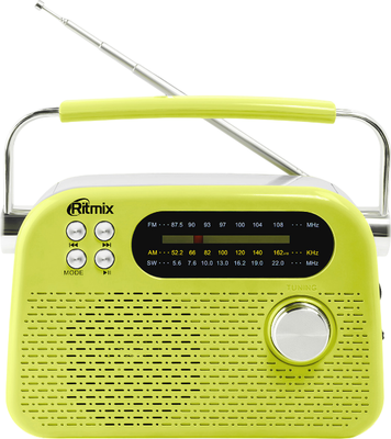 Радиоприемник Ritmix RPR-045 (лимонный) - 