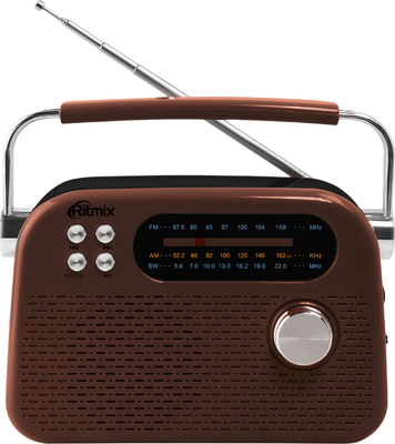 Радиоприемник Ritmix RPR-045 (шоколадный) - 