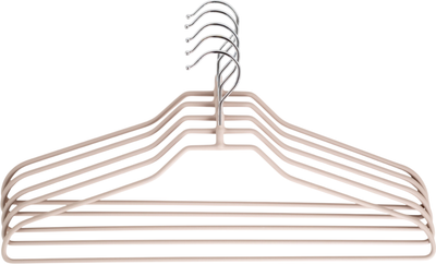 

Набор металлических вешалок-плечиков, Neo Matte Beige / AHS071