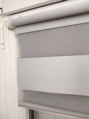 

Рулонная штора, День-Ночь Берген 7526-01 90x160