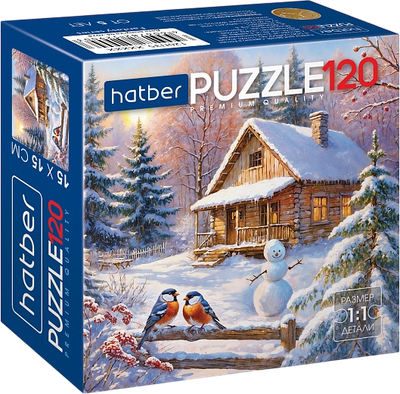Пазл Hatber Premium. Зимняя сказка / 120ПЗ5_35205 (120эл) -