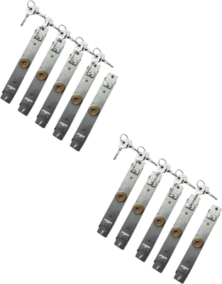 Замок накладной DoorHan Ригельный KLA (10шт, для рольставен) -